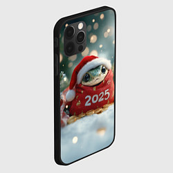 Чехол для iPhone 12 Pro Max Денежная змейка 2025, цвет: 3D-черный — фото 2