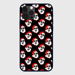 Чехол iPhone 12 Pro Max Santa clown Art