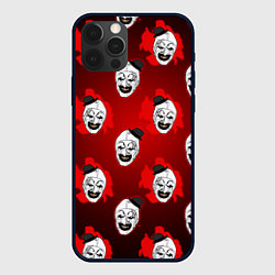 Чехол iPhone 12 Pro Max Funny clown Art in blood