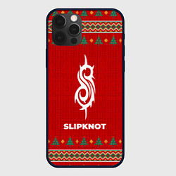 Чехол iPhone 12 Pro Max Slipknot new year