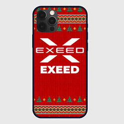 Чехол для iPhone 12 Pro Max Exeed new year, цвет: 3D-черный