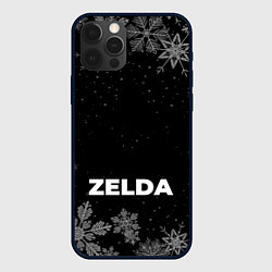 Чехол для iPhone 12 Pro Max Снежный Zelda, цвет: 3D-черный