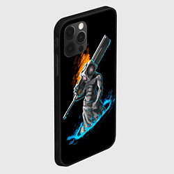 Чехол для iPhone 12 Pro Max Пирамидоголовый из Portal, цвет: 3D-черный — фото 2