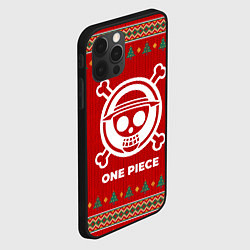 Чехол для iPhone 12 Pro Max One Piece new year, цвет: 3D-черный — фото 2