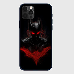 Чехол iPhone 12 Pro Max Neon Batman in the dark