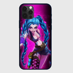 Чехол iPhone 12 Pro Max Jinx Arcane League of Legends game