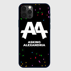 Чехол iPhone 12 Pro Max Asking Alexandria конфети