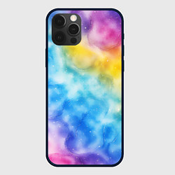 Чехол iPhone 12 Pro Max Радужный паттерн