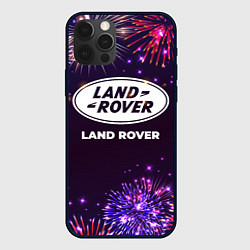 Чехол iPhone 12 Pro Max Праздничный Land Rover