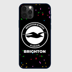 Чехол для iPhone 12 Pro Max Brighton конфети, цвет: 3D-черный