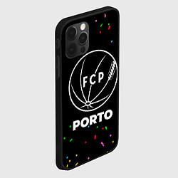 Чехол для iPhone 12 Pro Max Porto конфети, цвет: 3D-черный — фото 2