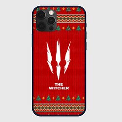 Чехол iPhone 12 Pro Max The Witcher new year