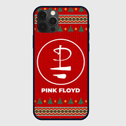 Чехол iPhone 12 Pro Max Pink Floyd new year