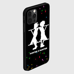 Чехол для iPhone 12 Pro Max Hunter x Hunter конфети, цвет: 3D-черный — фото 2