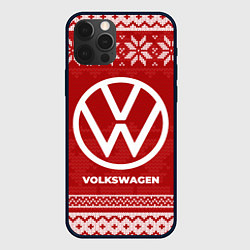 Чехол iPhone 12 Pro Max Новогодний Volkswagen