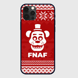 Чехол iPhone 12 Pro Max Новогодний FNAF