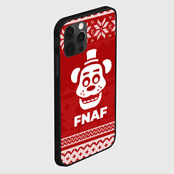 Чехол для iPhone 12 Pro Max Новогодний FNAF, цвет: 3D-черный — фото 2