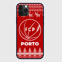 Чехол iPhone 12 Pro Max Новогодний Porto с оленями