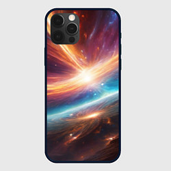 Чехол iPhone 12 Pro Max Столкновение двух галактик