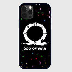 Чехол iPhone 12 Pro Max God of War конфети