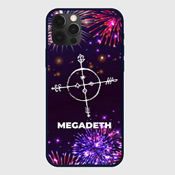 Чехол iPhone 12 Pro Max Праздничный Megadeth