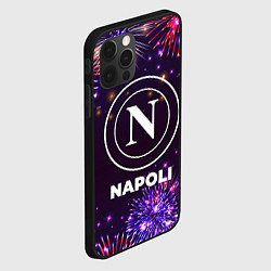 Чехол для iPhone 12 Pro Max Праздничный Napoli, цвет: 3D-черный — фото 2