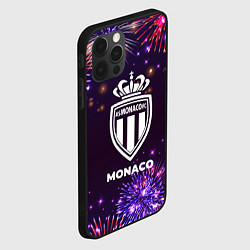 Чехол для iPhone 12 Pro Max Праздничный Monaco, цвет: 3D-черный — фото 2