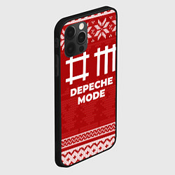 Чехол для iPhone 12 Pro Max Новогодний Depeche Mode, цвет: 3D-черный — фото 2