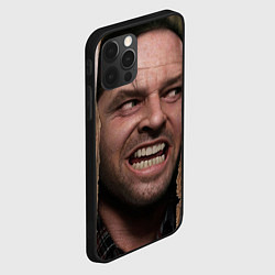 Чехол для iPhone 12 Pro Max The shining - heres johnny, цвет: 3D-черный — фото 2