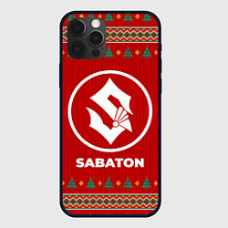 Чехол для iPhone 12 Pro Max Sabaton new year, цвет: 3D-черный