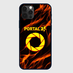 Чехол iPhone 12 Pro Max Portal flame steel