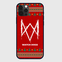 Чехол iPhone 12 Pro Max Watch Dogs new year