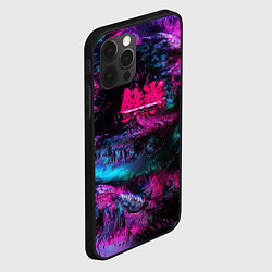 Чехол для iPhone 12 Pro Max Tekken neon colors, цвет: 3D-черный — фото 2