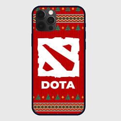 Чехол iPhone 12 Pro Max Dota new year