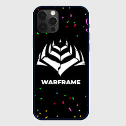 Чехол для iPhone 12 Pro Max Warframe конфети, цвет: 3D-черный