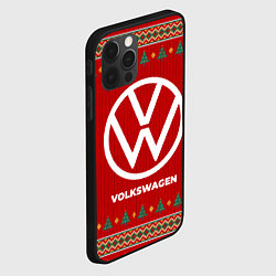 Чехол для iPhone 12 Pro Max Volkswagen new year, цвет: 3D-черный — фото 2