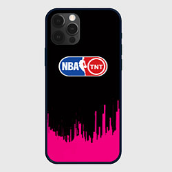 Чехол iPhone 12 Pro Max NBA розовые краски