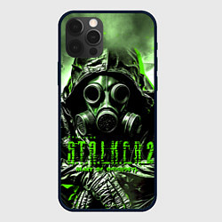 Чехол для iPhone 12 Pro Max Stalker II, цвет: 3D-черный