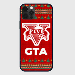 Чехол iPhone 12 Pro Max GTA new year