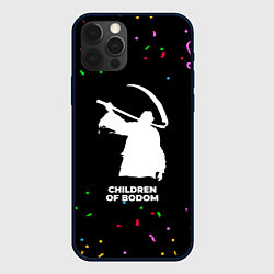 Чехол для iPhone 12 Pro Max Children of Bodom конфети, цвет: 3D-черный