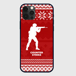 Чехол iPhone 12 Pro Max Новогодний Counter Strike