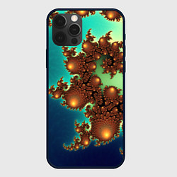 Чехол для iPhone 12 Pro Max Психоделика абстракция, цвет: 3D-черный