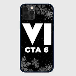 Чехол для iPhone 12 Pro Max Снежный GTA 6, цвет: 3D-черный