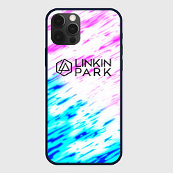 Чехол iPhone 12 Pro Max Linkin park rock краски