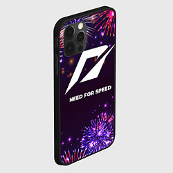 Чехол для iPhone 12 Pro Max Праздничный Need for Speed, цвет: 3D-черный — фото 2