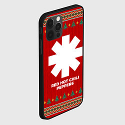Чехол для iPhone 12 Pro Max Red Hot Chili Peppers new year, цвет: 3D-черный — фото 2