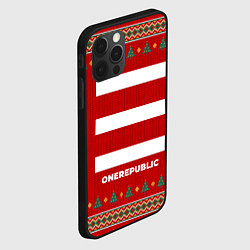 Чехол для iPhone 12 Pro Max OneRepublic new year, цвет: 3D-черный — фото 2