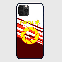 Чехол iPhone 12 Pro Max Portal geometry game