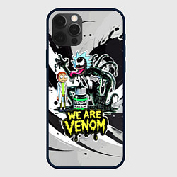 Чехол iPhone 12 Pro Max Rick-Venom and Morty - meme