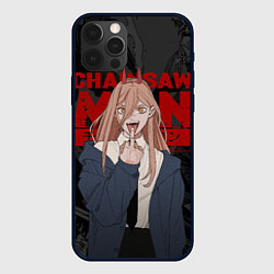 Чехол iPhone 12 Pro Max Chainsaw man - Power fuck